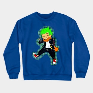 Young School boy Genji Crewneck Sweatshirt